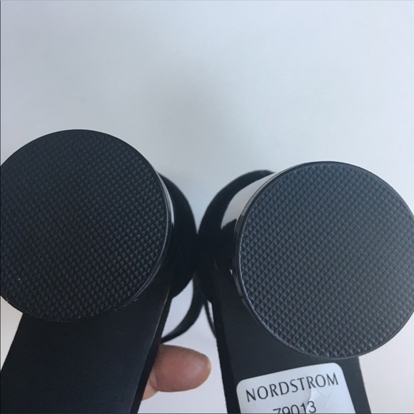 TopShop Jagga round toe‎ suede metallic block round heel size 8 NEW - Picture 7 of 7